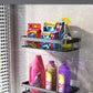 No-Drill Corner Shower Shelf Organizer - Wall-Mounted