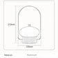 Rechargeable Lantern Table Lamp for Home and Travel