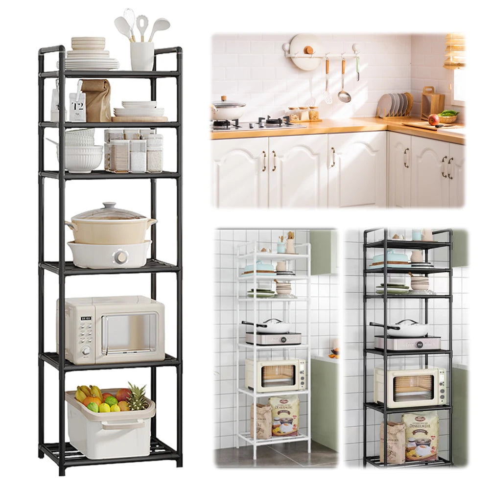 Countertop Microwave Storage Shelf - Multi-Layer