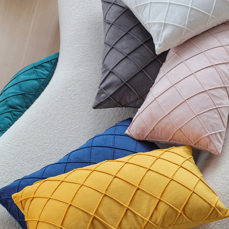 Velvet Decorative Pillow Cover - 30x50