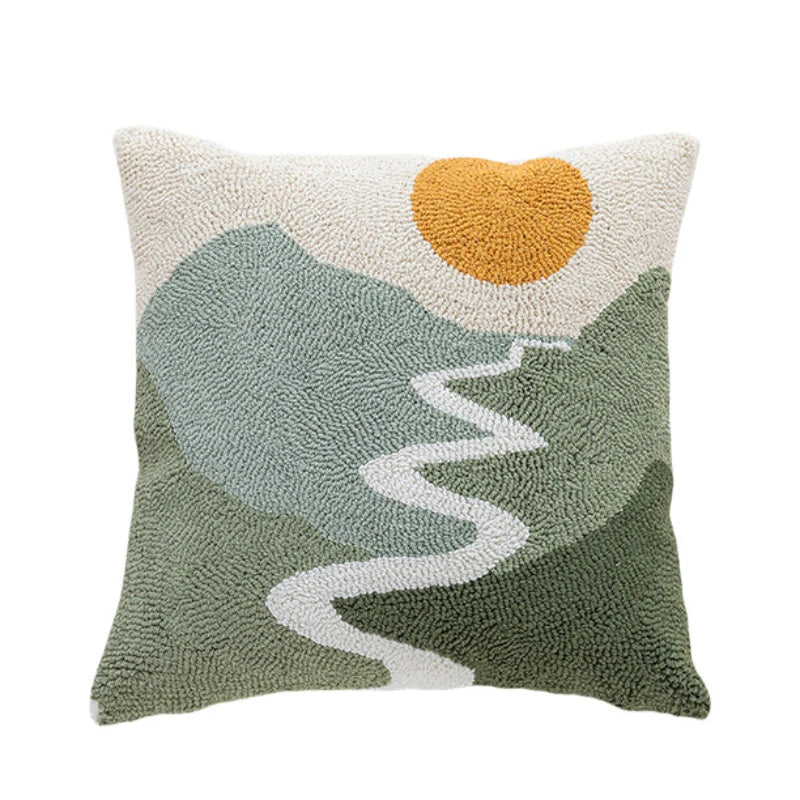 Geometric Decorative Pillow Cover - 45x45