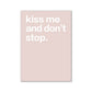 Minimalist Pink Aesthetic Canvas Wall Print