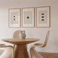 Minimalist Japanese Geometry Canvas Wall Print