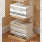Wood Modern Bookcase Shelf for Home Storage