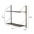 Minimalist Floating Wall Shelf for Display and Storage