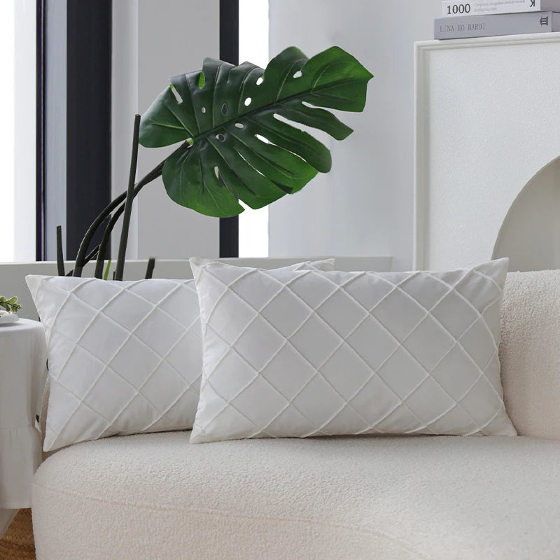 Velvet Decorative Pillow Cover - 30x50
