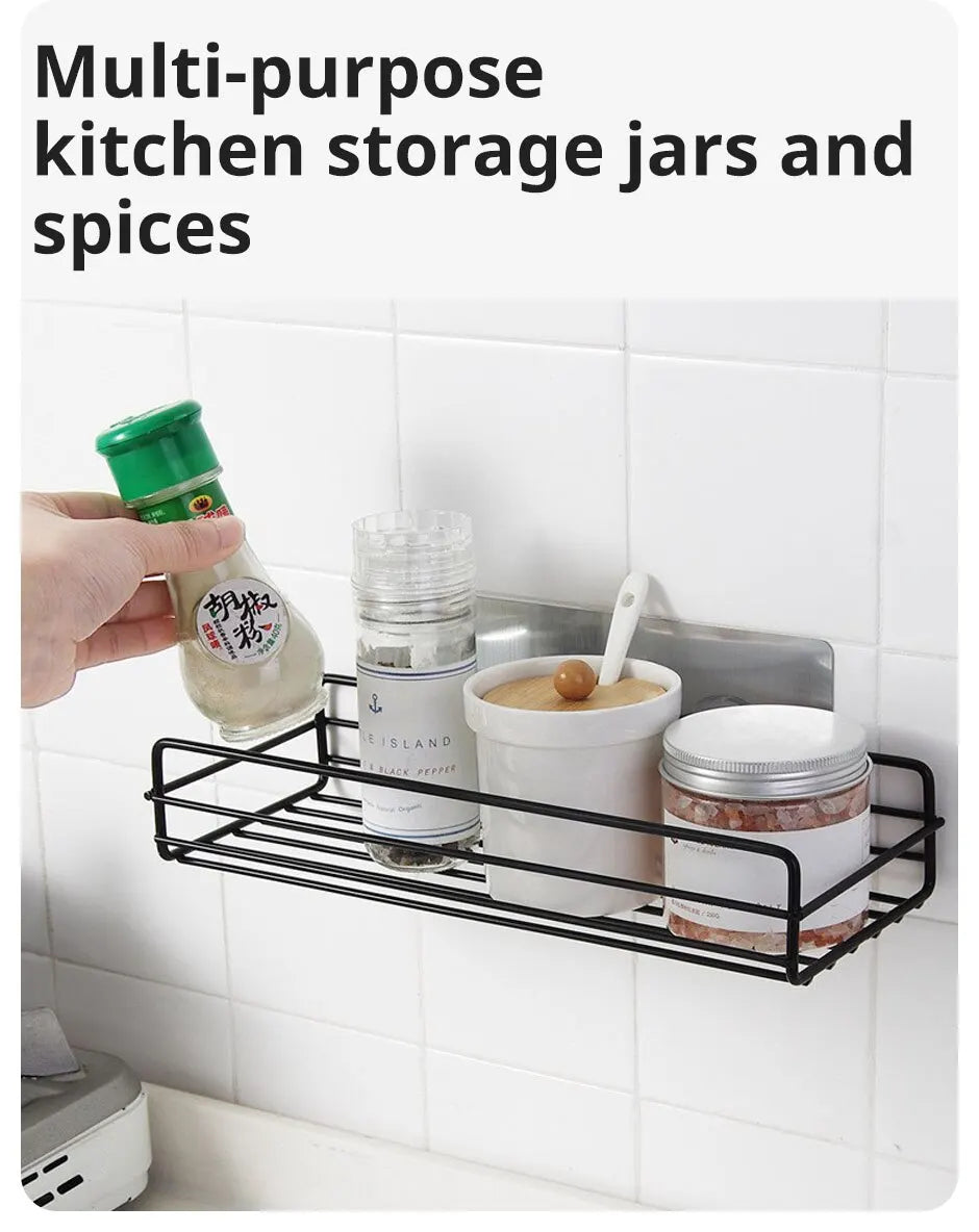 Metal Modern Bookcase Shelf for Home Storage - Wall-Mounted