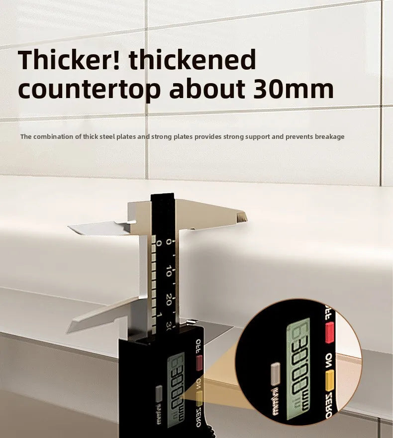 Countertop Microwave Storage Shelf