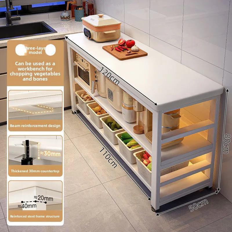 Countertop Microwave Storage Shelf