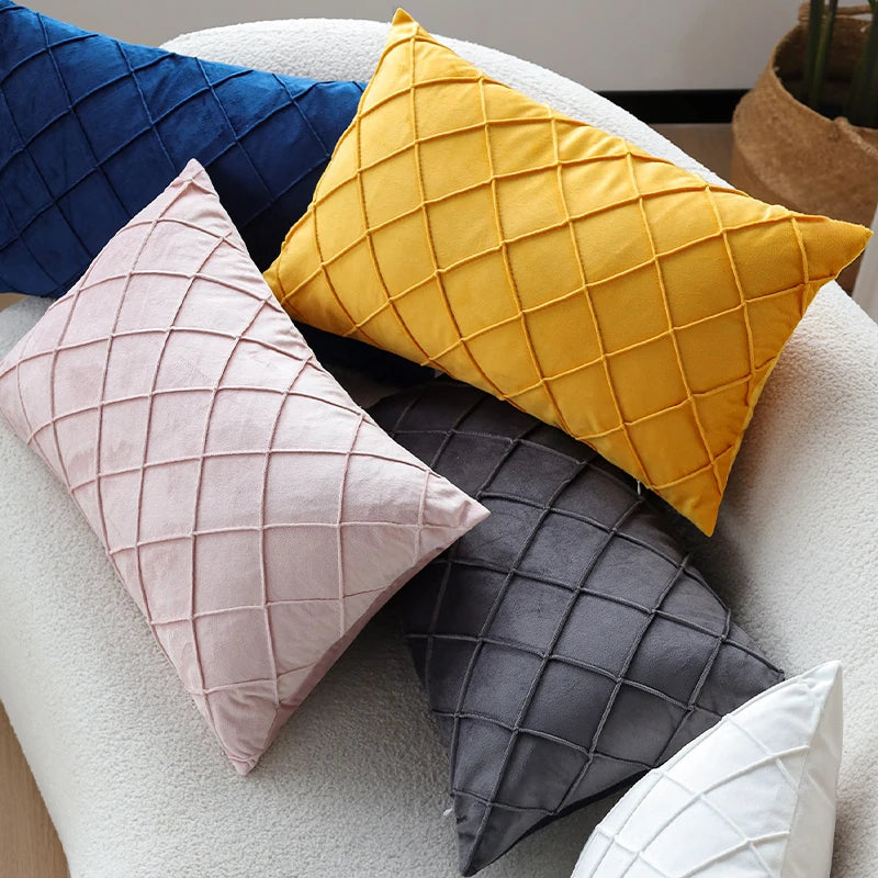 Velvet Decorative Pillow Cover - 30x50