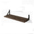 Wood Floating Wall Shelf for Display and Storage