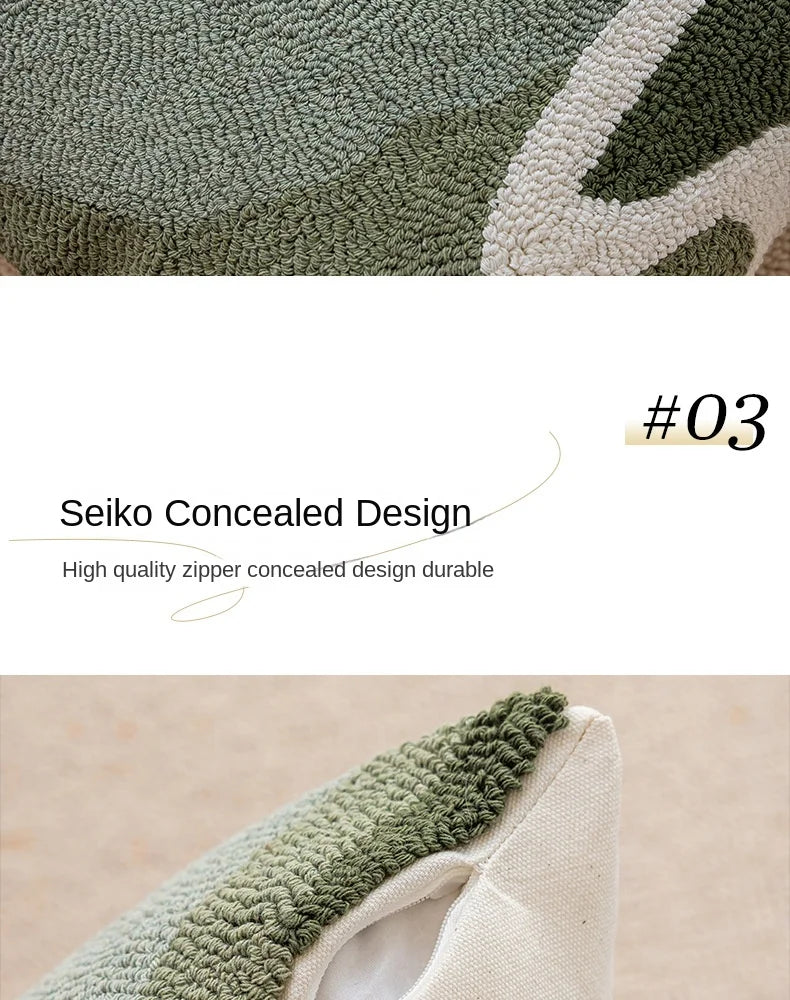 Geometric Decorative Pillow Cover - 45x45
