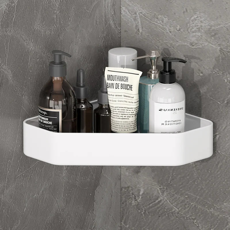 Wall-Mounted Bathroom Storage Shelf - Wall-Mounted