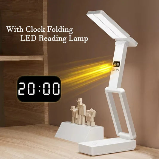 Foldable LED Reading Lamp with USB Charging - Foldable