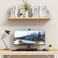Floating Wall Shelf for Display and Storage