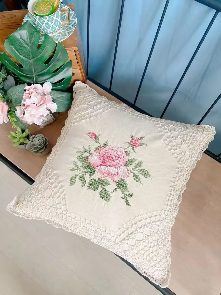 Boho Woven Cushion Cover