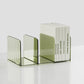 Clear Desktop Bookends for Books and Files