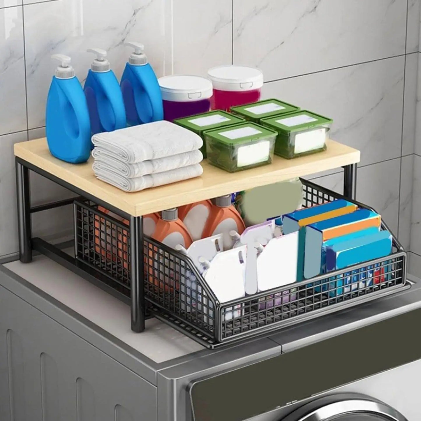 Countertop Microwave Storage Shelf - Microwave