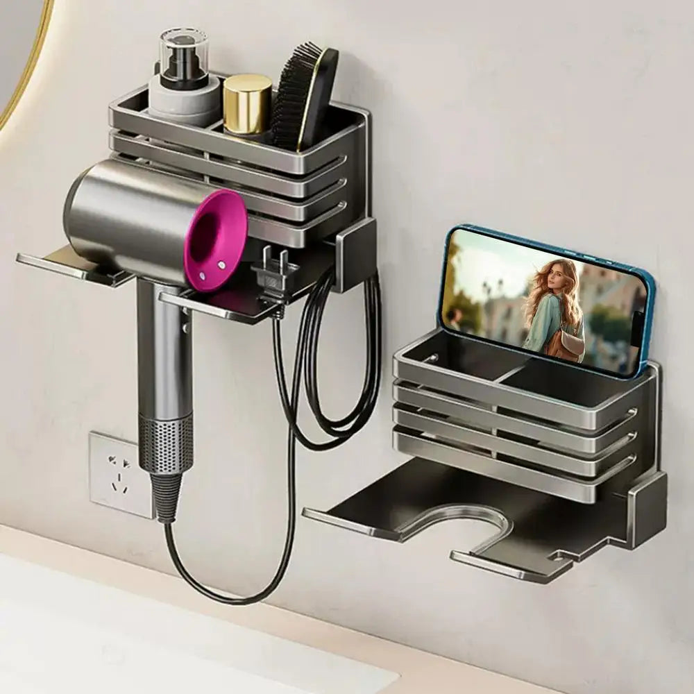 Over-Toilet Storage Shelf for Bathroom Essentials - Wall-Mounted
