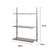 Minimalist Floating Wall Shelf for Display and Storage