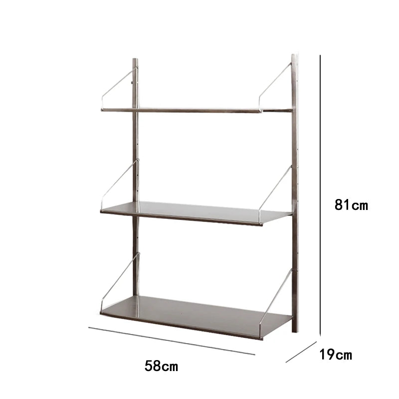 Minimalist Floating Wall Shelf for Display and Storage