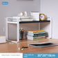 Wood Tiered Desktop Bookshelf for Daily Organization
