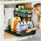 Sliding Under-Sink Organizer Rack - Under-Sink