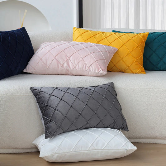 Velvet Decorative Pillow Cover - 30x50