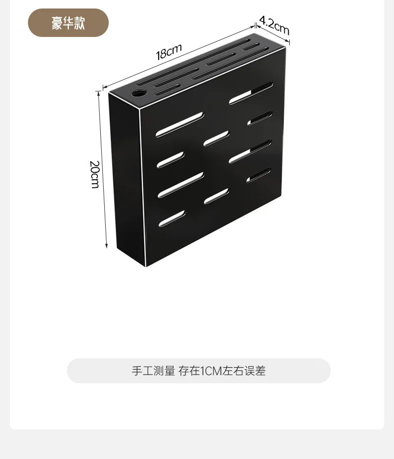 Wall-Mounted Knife and Utensil Organizer