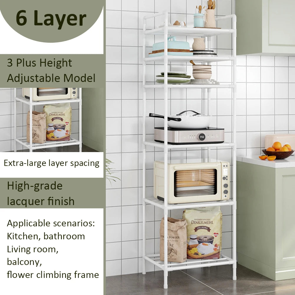 Countertop Microwave Storage Shelf - Multi-Layer