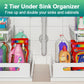 Sliding Under-Sink Organizer Rack - Under-Sink