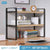Wood Tiered Desktop Bookshelf for Daily Organization