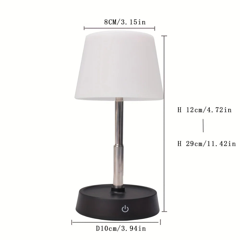 Rechargeable Lantern Table Lamp for Home and Travel - Cordless