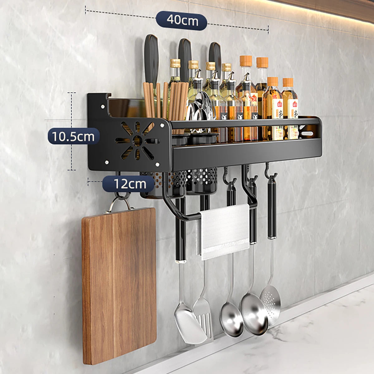 Metal Modern Bookcase Shelf for Home Storage - Multi-Layer