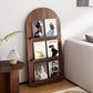 Wood Floor-Standing Book Rack for Magazines and Decor