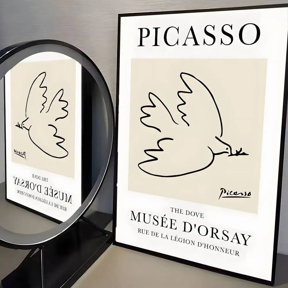 Minimalist Decorative Wall Adhesive Art Poster