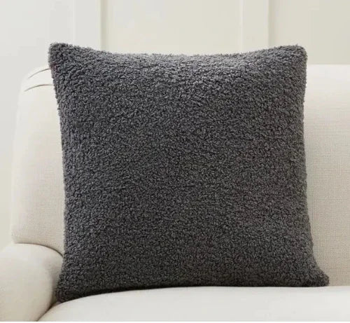 Plush Faux Fur Pillow Cover