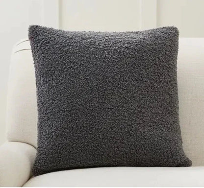 Plush Faux Fur Pillow Cover