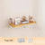 Floating Wall Shelf for Display and Storage