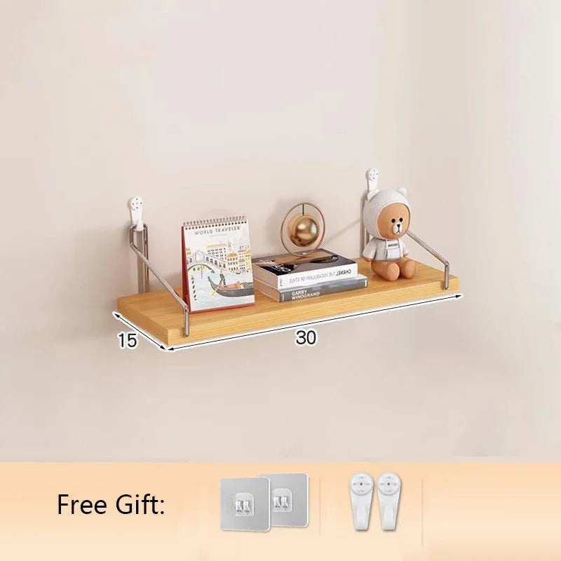 Floating Wall Shelf for Display and Storage