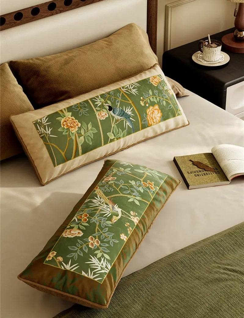 Velvet Decorative Pillow Cover - 35X100cm