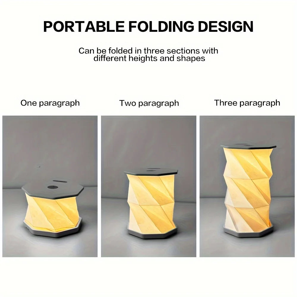 Rechargeable Lantern Table Lamp for Home and Travel - Portable