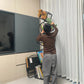 Metal Modern Bookcase Shelf for Home Storage