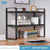 Wood Tiered Desktop Bookshelf for Daily Organization