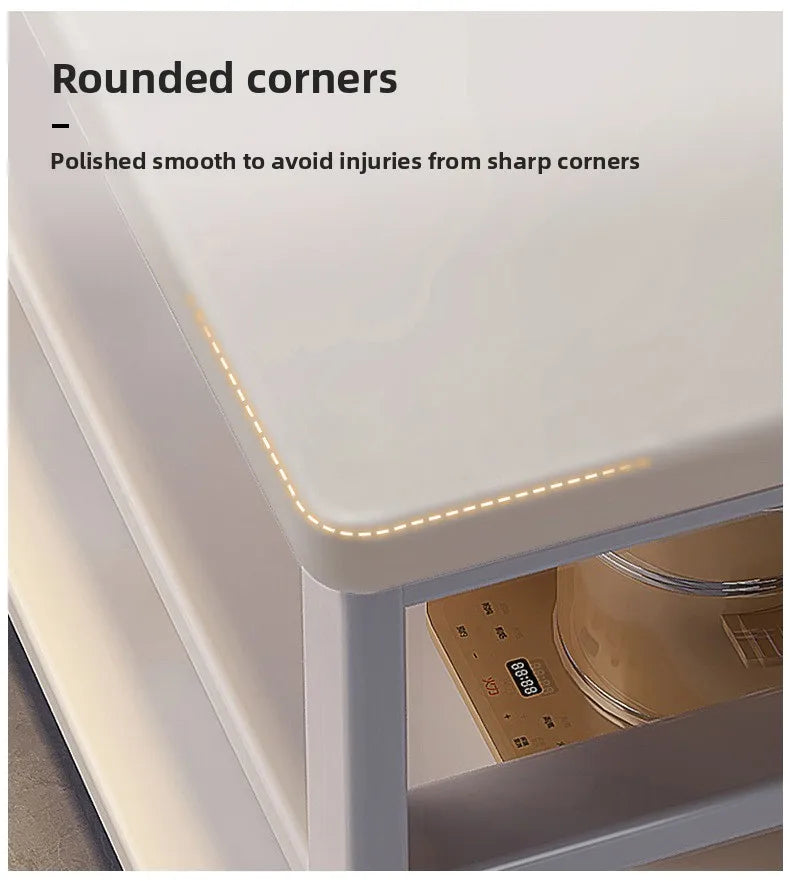 Countertop Microwave Storage Shelf