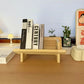 Wood Tilting Desktop Book Rack for Books and Magazines