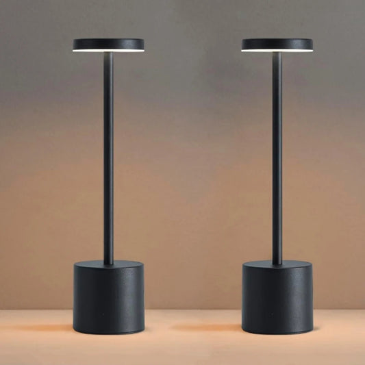 Cordless Touch Table Lamp with Adjustable Brightness - Portable
