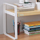 Wood Tiered Desktop Bookshelf for Daily Organization