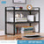 Wood Tiered Desktop Bookshelf for Daily Organization