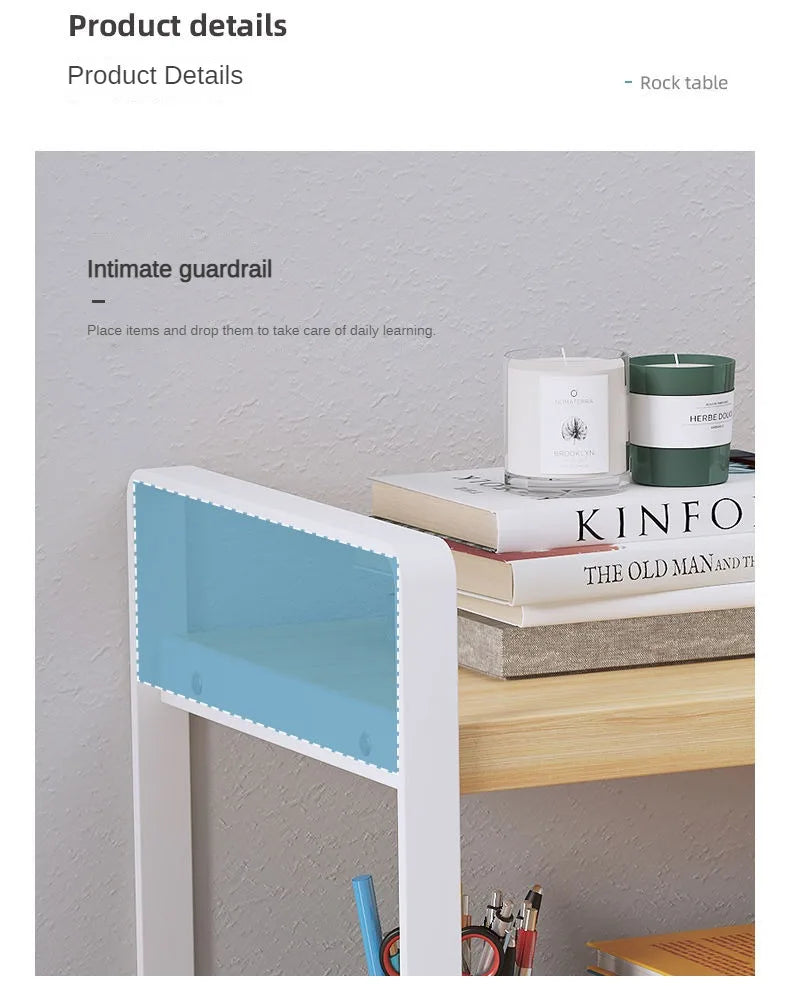 Wood Tiered Desktop Bookshelf for Daily Organization
